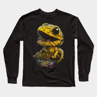 Ramen Agumon Long Sleeve T-Shirt